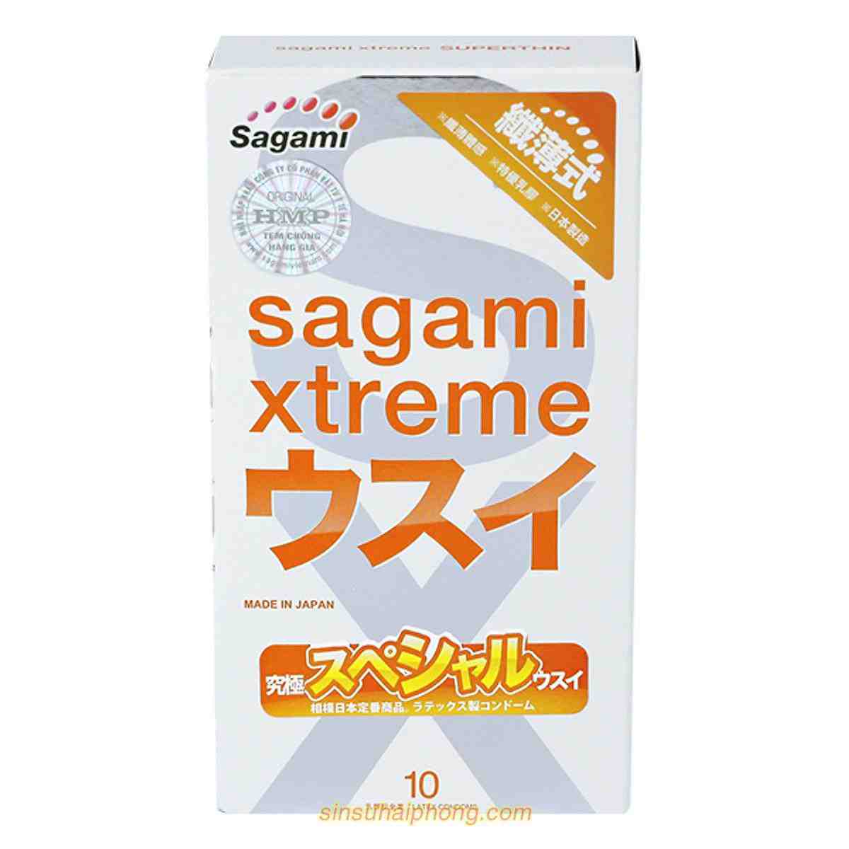 Bao Cao Su Sagami Xtreme Super Thin sieu mong - sìn sú Hải Phòng
