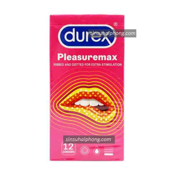 Bao cao su Durex Pleasuremax - sìn sú Hải Phòng