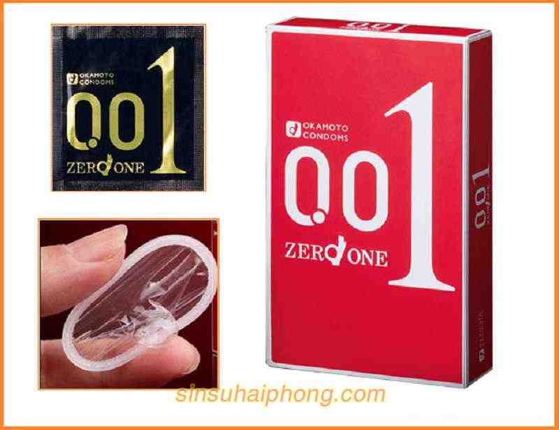 Bao cao su Okamoto 0.01 Zero One Hai Phong 2 - sìn sú Hải Phòng