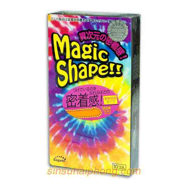 Bao cao su Sagami Magic Shape Sieu mong - sìn sú Hải Phòng