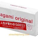 Bao cao su Sagami Original 0.02 hop 6 chiec - sìn sú Hải Phòng