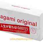 Bao cao su Sagami Original 0.02 hop 6 chiec - sìn sú Hải Phòng