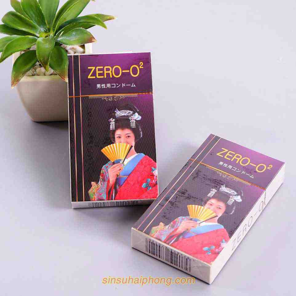 Bao cao su Zero O2 2 - sìn sú Hải Phòng