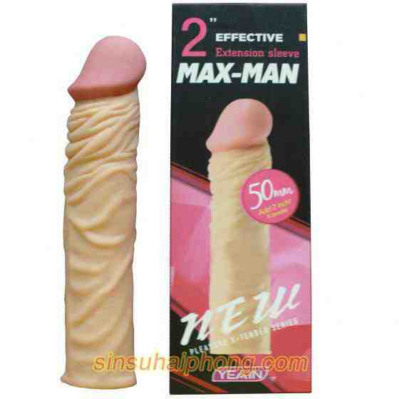 Bao cao su don den Maxman - sìn sú Hải Phòng