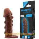 Bao cao su don den da nau co quai deo Brave MAN 5 - sìn sú Hải Phòng