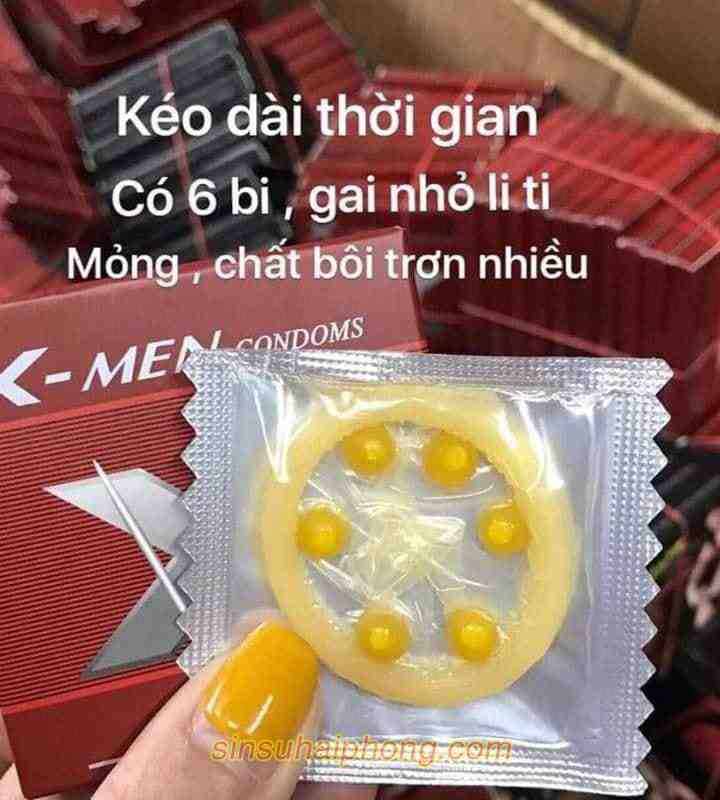 bao cao su xmen 144 - sìn sú Hải Phòng
