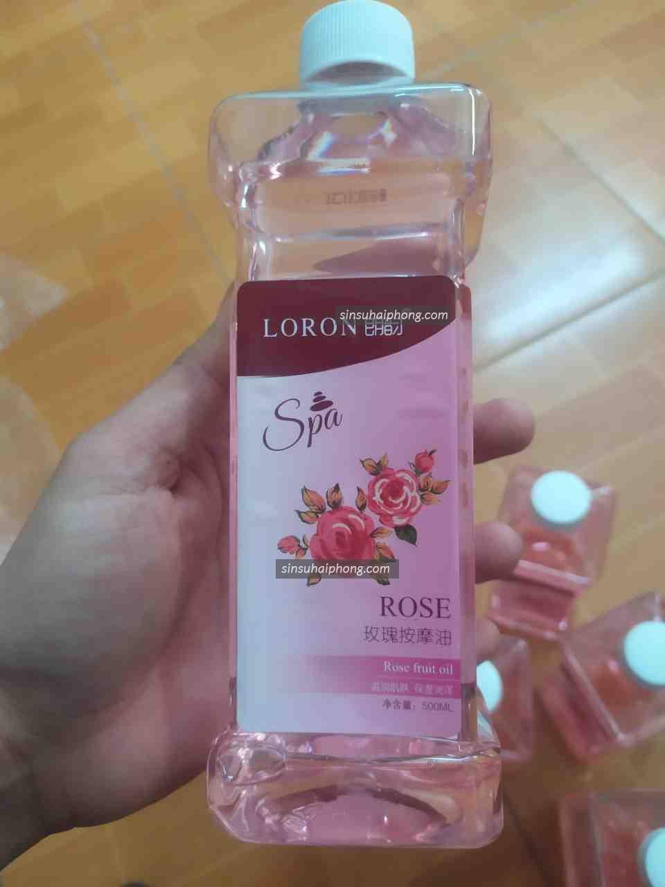 DAU MASSAGE BODY CHUYEN DUNG SPA HOA HONG 400ML 2 - sìn sú Hải Phòng