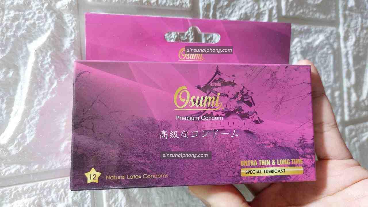 Bao cao su OSUMI size nho 0.01mm rotated - sìn sú Hải Phòng