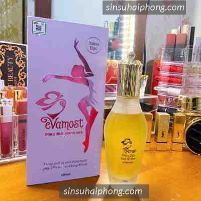 dung dich ve sinh Evamost - sìn sú Hải Phòng