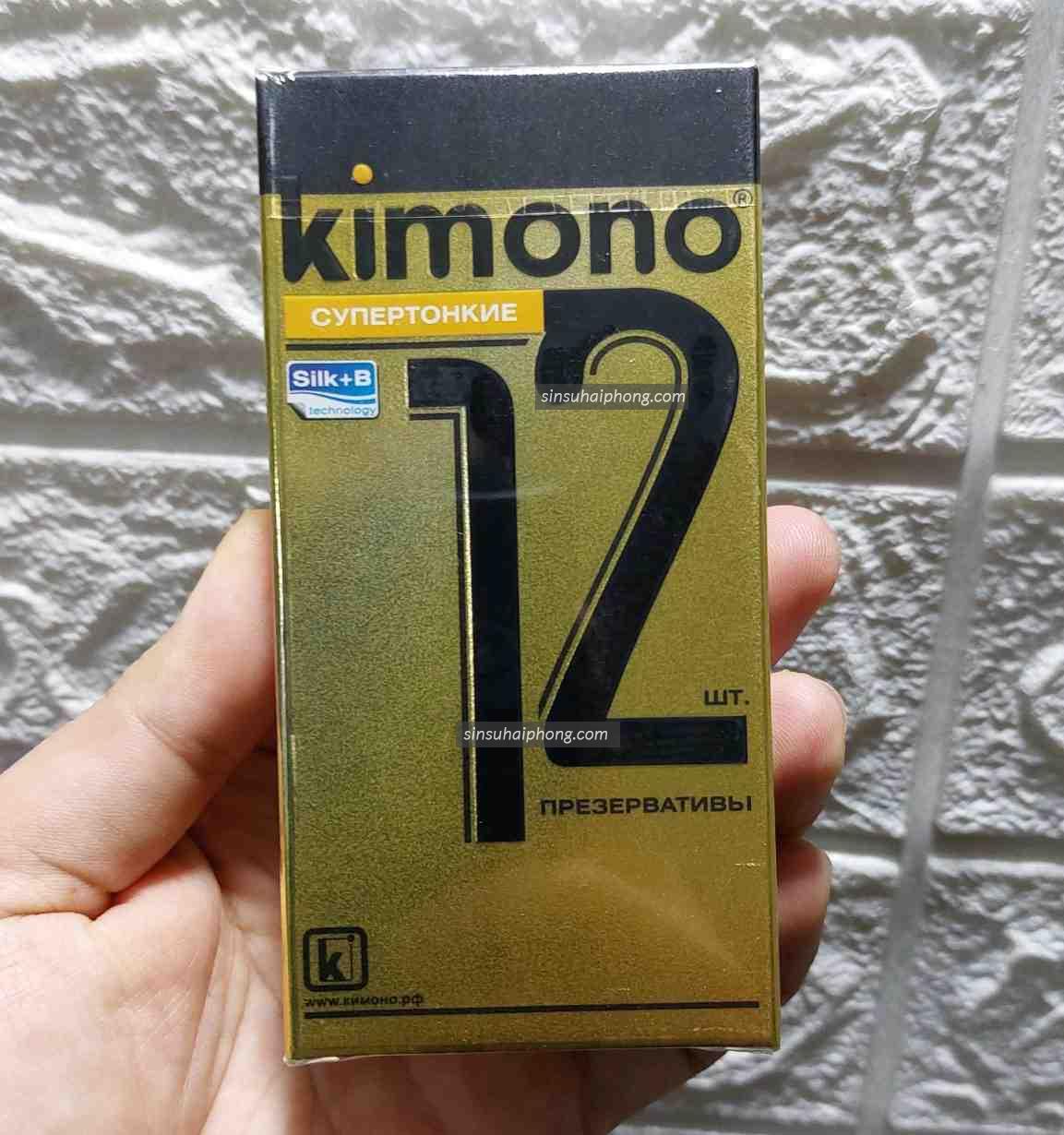 Bao cao su kimono vang sieu mong vo hinh - sìn sú Hải Phòng