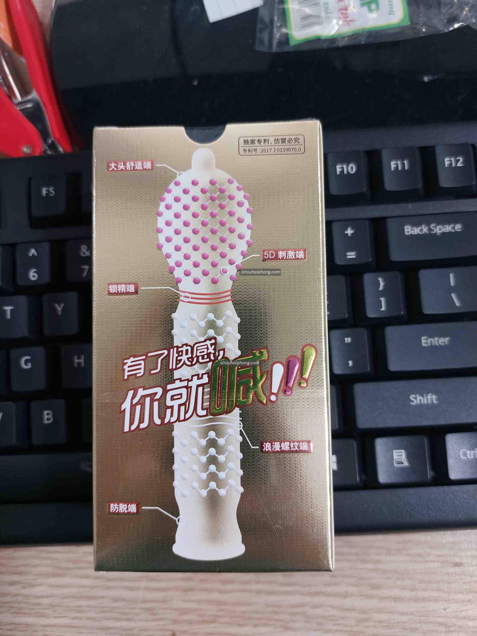 Bao Cao Su gai 3D Hop 8 Chiec - sìn sú Hải Phòng