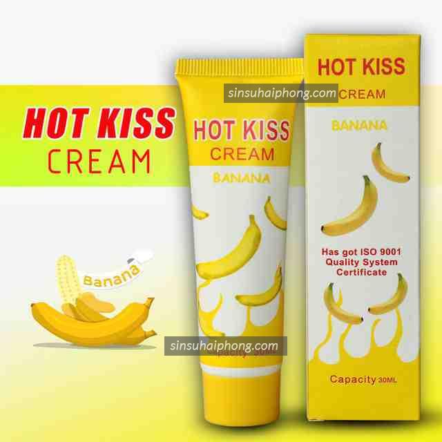 gel boi tron love kiss huong chuoi 4 - sìn sú Hải Phòng