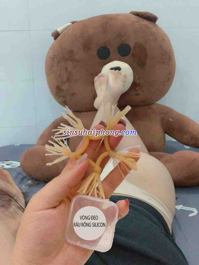 Vong deo rau rong silicon 60 - sìn sú Hải Phòng râu rồng silicon