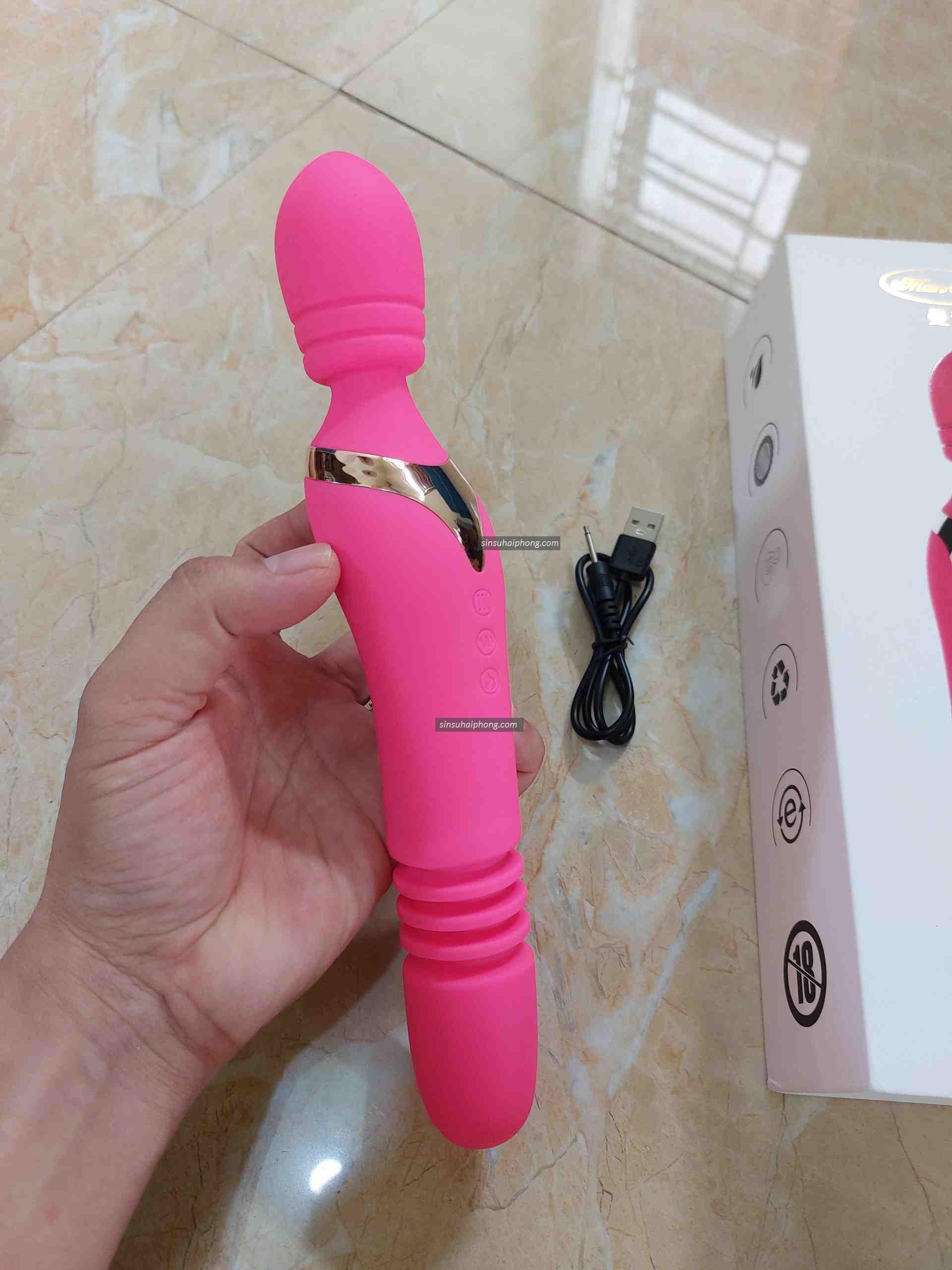 Chay rung Lucy Vibrating Rod dau rung duoi thut 671 2 - sìn sú Hải Phòng