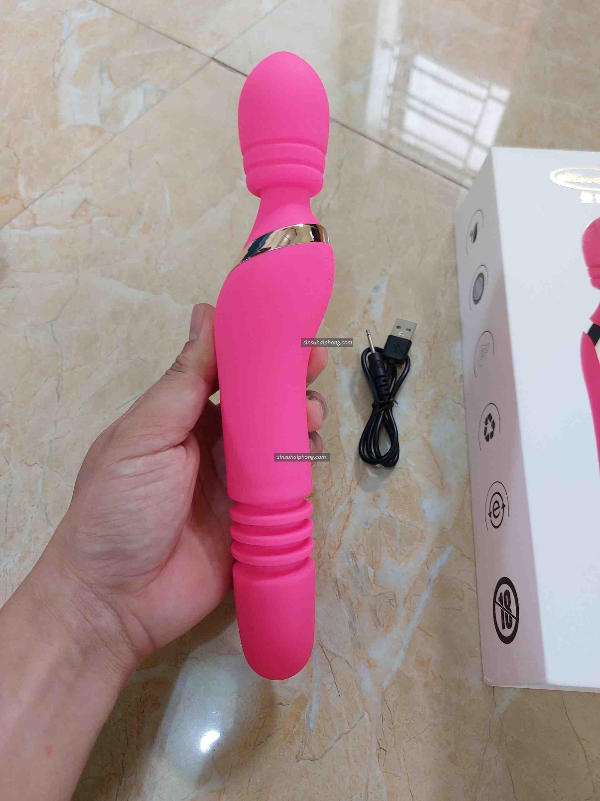 Chay rung Lucy Vibrating Rod dau rung duoi thut 671 3 - sìn sú Hải Phòng
