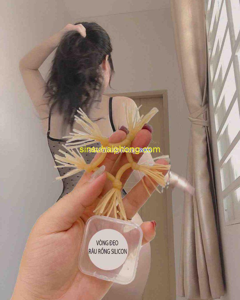 Vong deo rau rong silicon 70 - sìn sú Hải Phòng râu rồng silicon Hải Dương, Quảng Ninh, Hưng Yên