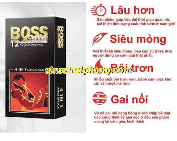 bao cao su boss 4 in 1 hai phong 10 - sìn sú Hải Phòng