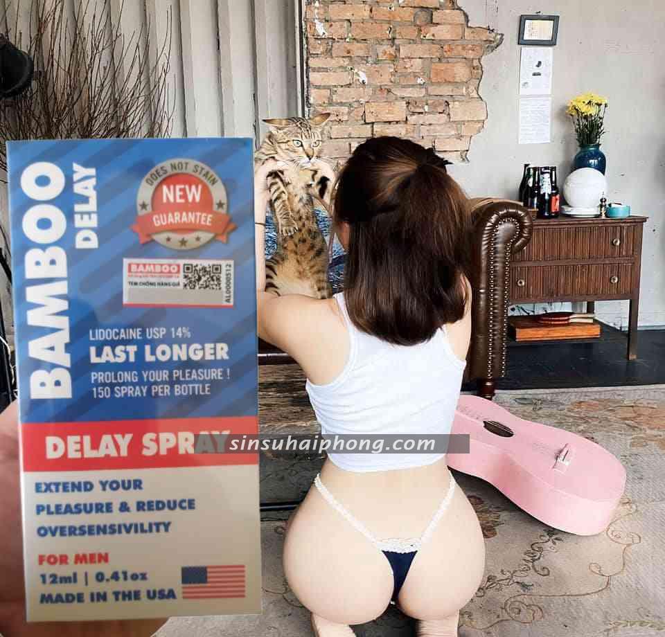 chai xịt bamboo delay hải phòng