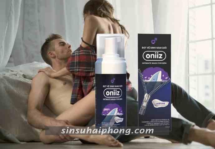 Công dụng của Bọt vệ sinh nam giới Oniiz Hải Phòng