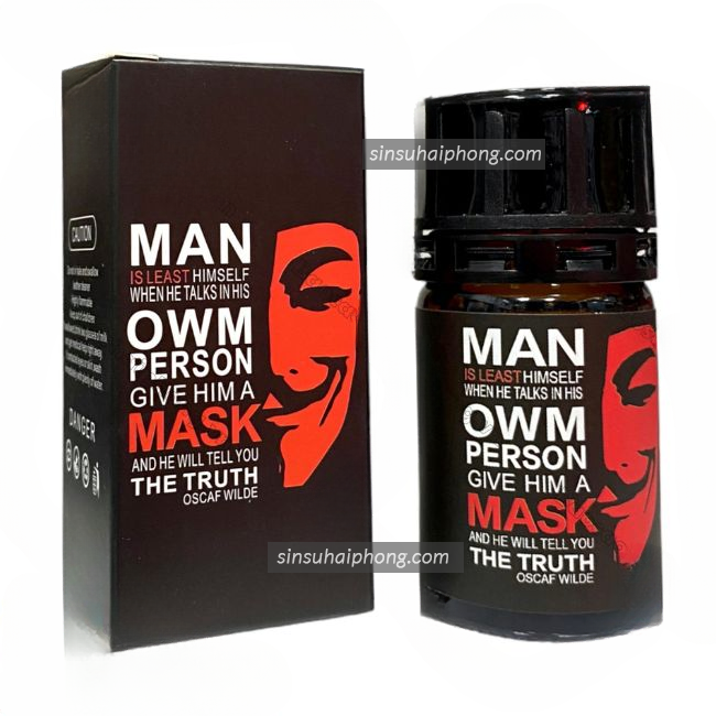 Poppers Man Mask – 40ML