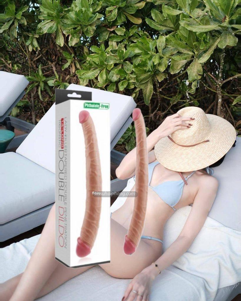 mua dương vật giả 2 đầu phù hợp