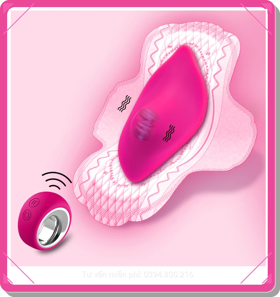 Mô tả sản phẩm trứng rung gắn quần lót hình dương vật