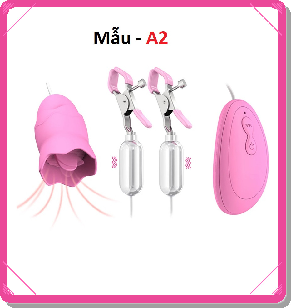 Mô Tả Chi Tiết Trứng Rung Kẹp Ti Kèm Lưỡi Liếm Đa Năng